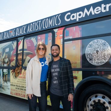 CapMetro Black History Month bus unveiling