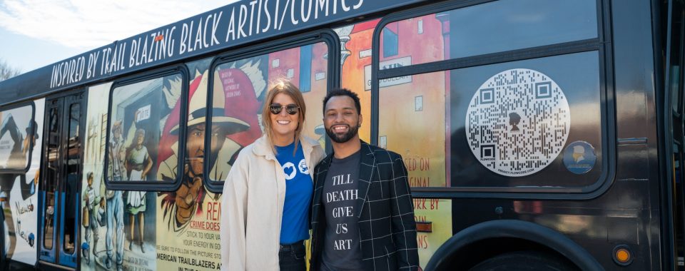 CapMetro Black History Month bus unveiling