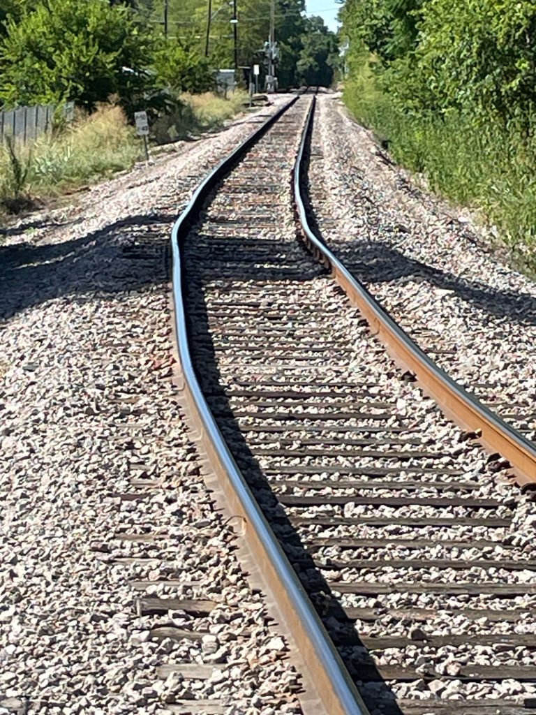 Tracks for CapMetro's Red Line can be impacted by heat.